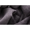 Grand foulard en pur cachemire - gris