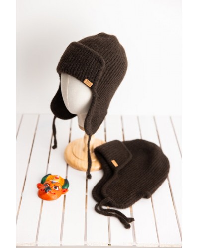 Chapka en duvet de yak de Mongolie