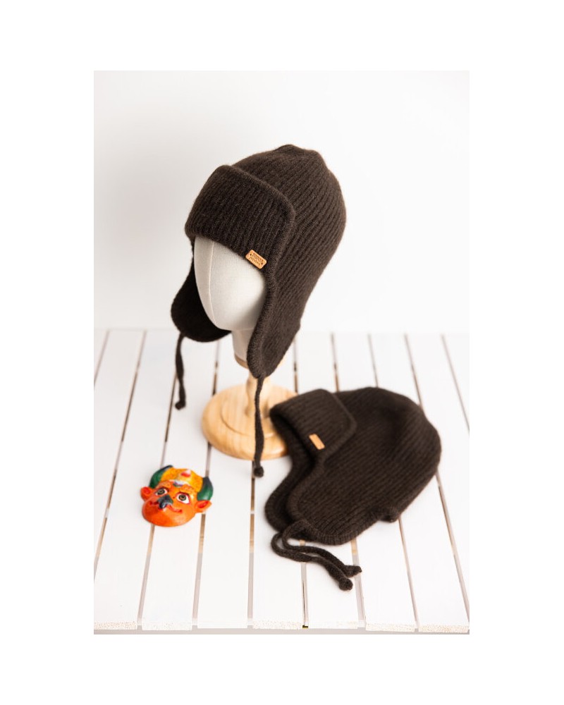 Chapka en duvet de yak de Mongolie