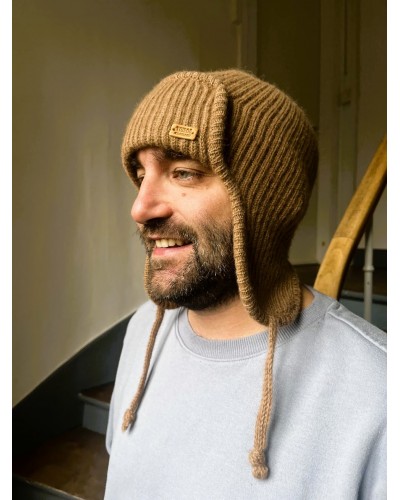 Chapka en pur laine vierge de chameau