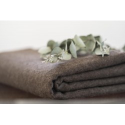 Grand plaid en pur duvet de yak