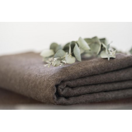 Grand plaid en pur duvet de yak