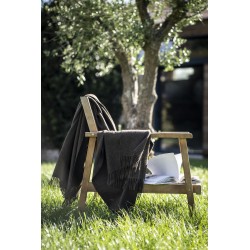 Grand plaid en pur duvet de yak