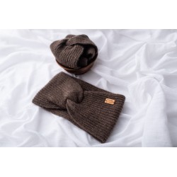 Cache-oreilles yak marron terre | Chaleur hiver – Toirog